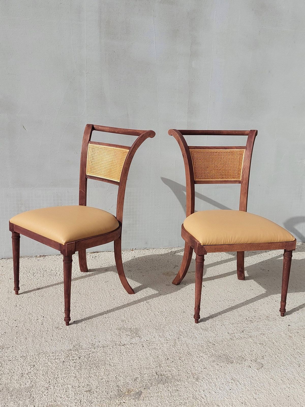 Vintage Dining Chair / Vintage Chair / Mid Century Dining Chair / Mid Century Furniture /Completely Renovated / 1980's