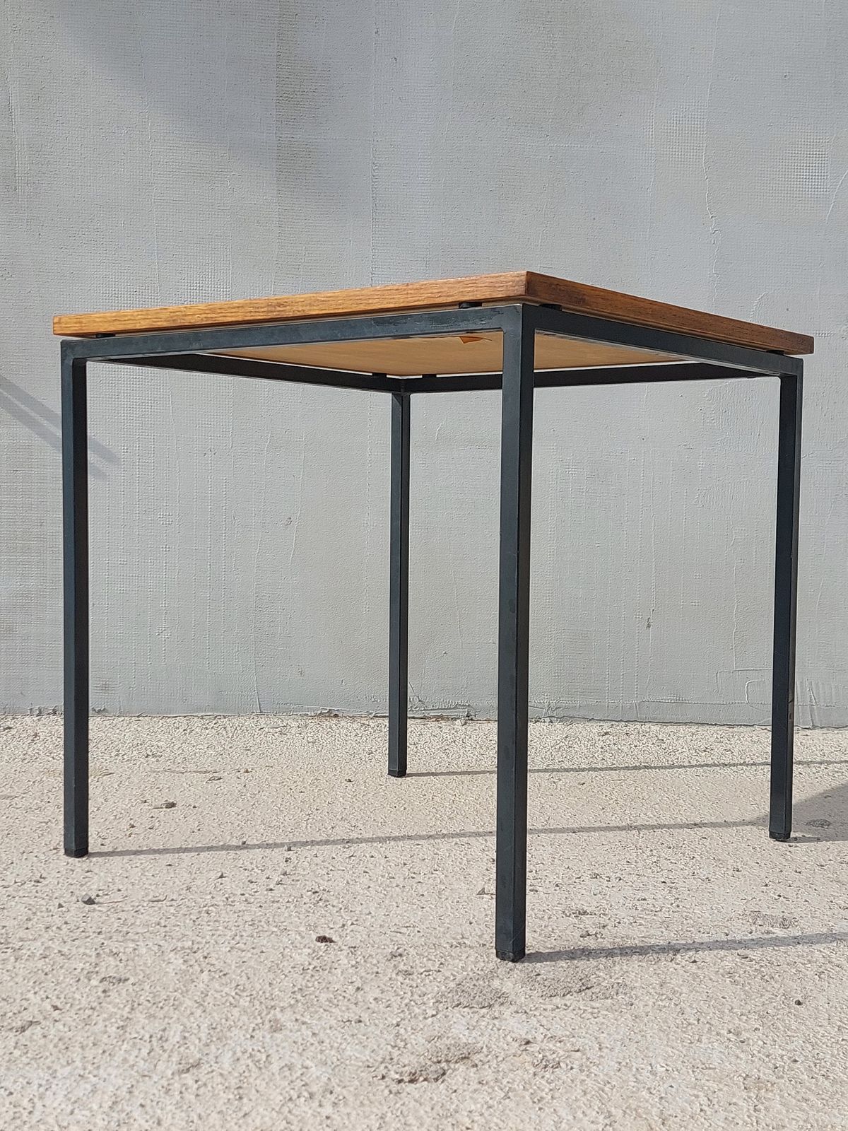 Vintage Industrial Side Table/Stol Kamnik/Designer Side Table/Mcm Industrial Side Table/Vintage Side Table/Industrial Style/Yugoslavia/70's photo Furniture