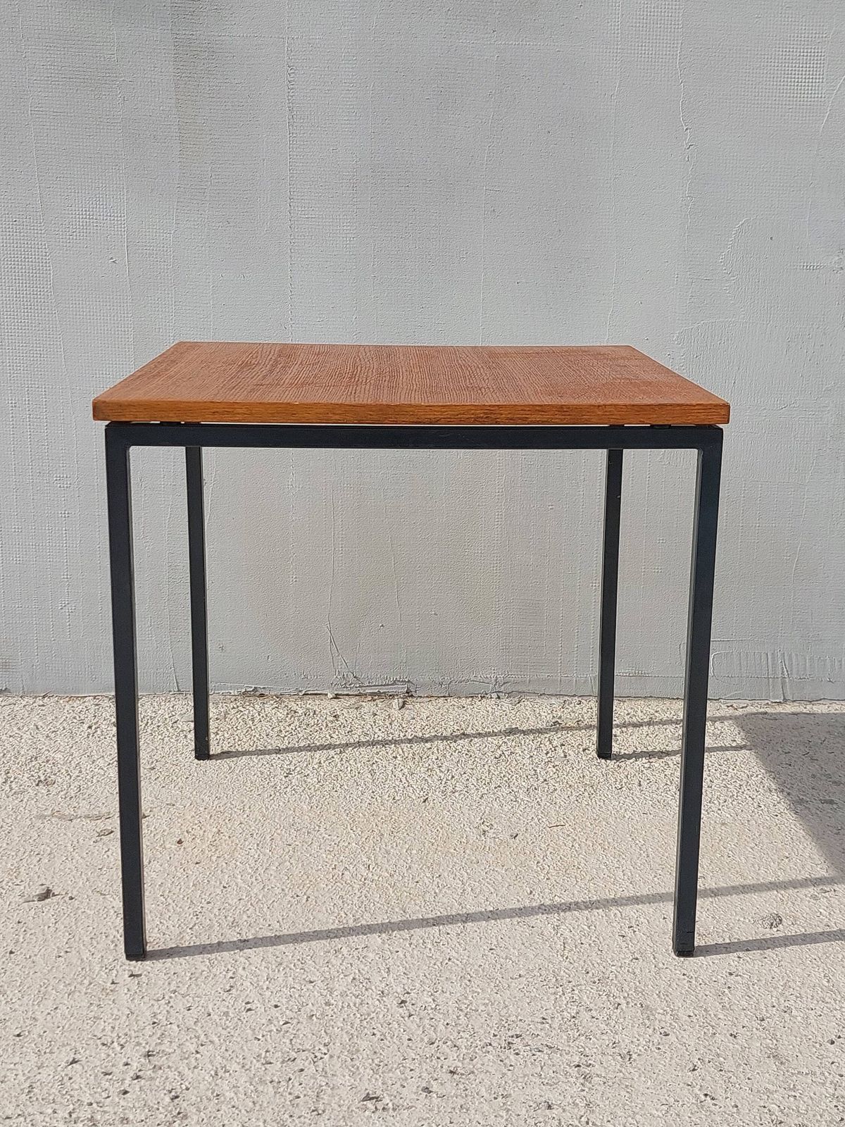 Vintage Industrial Side Table/Stol Kamnik/Designer Side Table/Mcm Industrial Side Table/Vintage Side Table/Industrial Style/Yugoslavia/70's photo 306.0