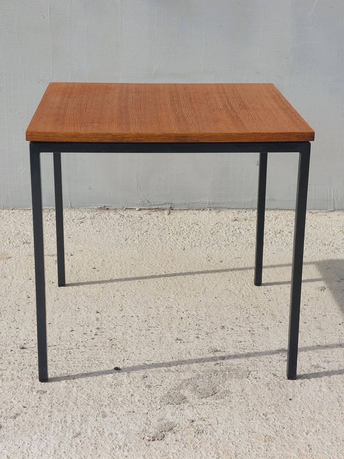 Vintage Industrial Side Table/Stol Kamnik/Designer Side Table/Mcm Industrial Side Table/Vintage Side Table/Industrial Style/Yugoslavia/70's photo vintage
