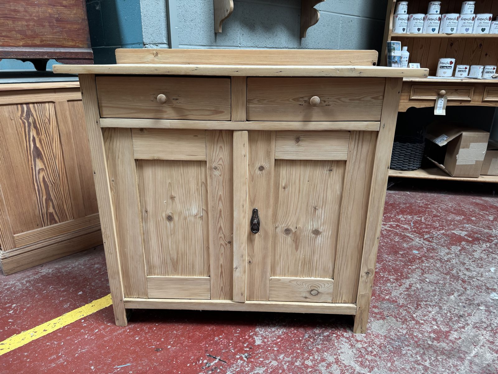 Stripped Pine Dresser Base, Ready For Finish   Wax/Paint photo Furniture