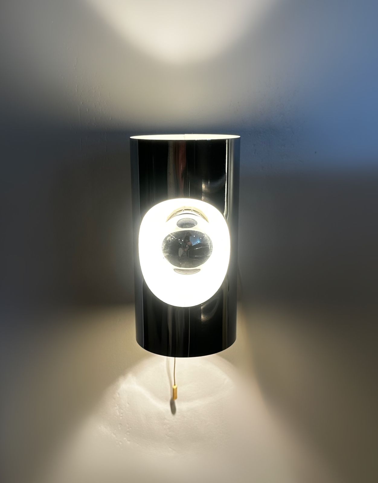 Pair Of Chrome Wall Lights By Philippe Rogier For Prova Denmark, 1970 photo furniture