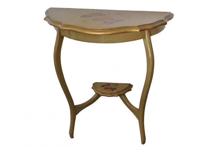 Charming Hand Painted Console