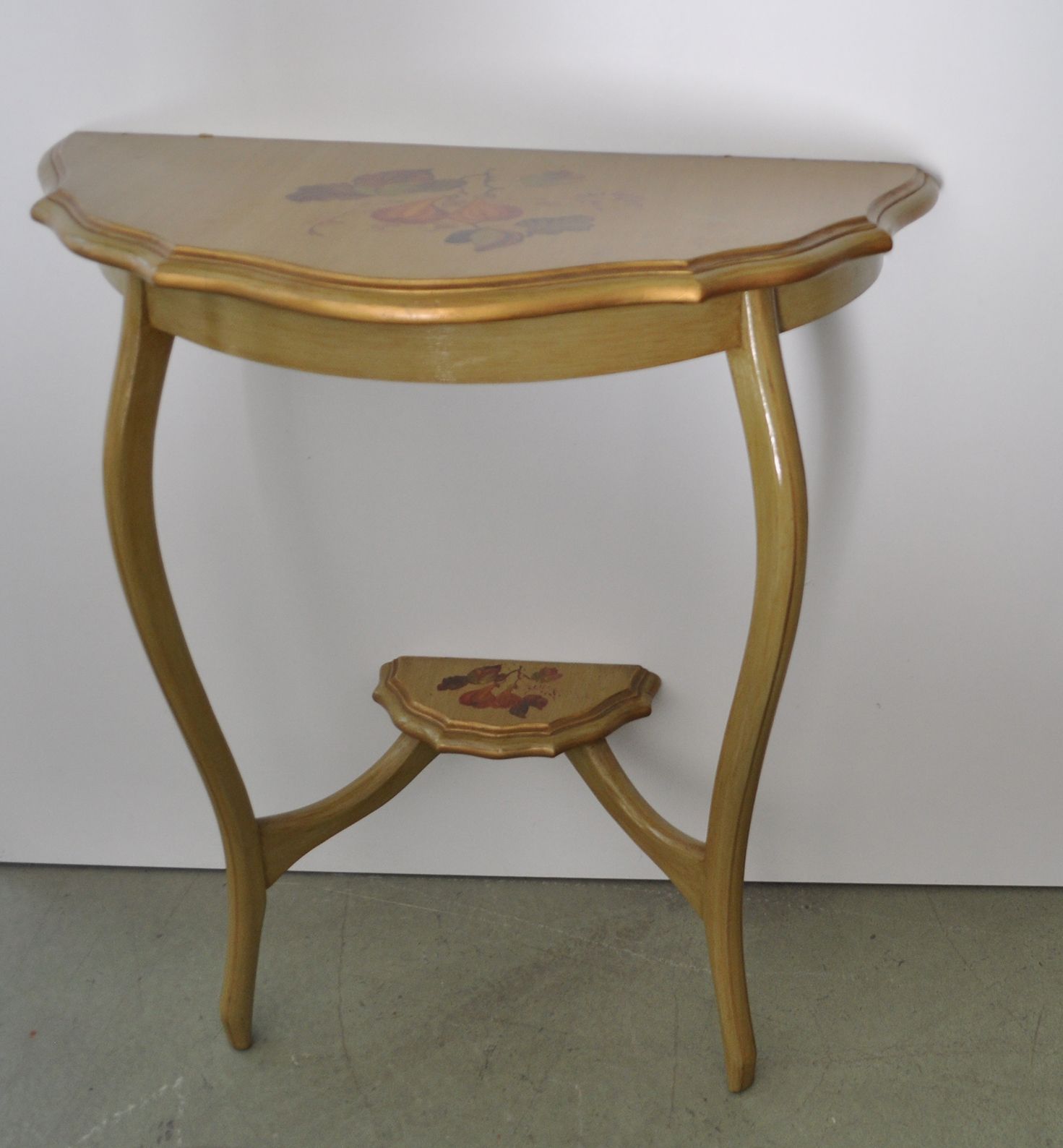 Charming Hand Painted Console photo furniture