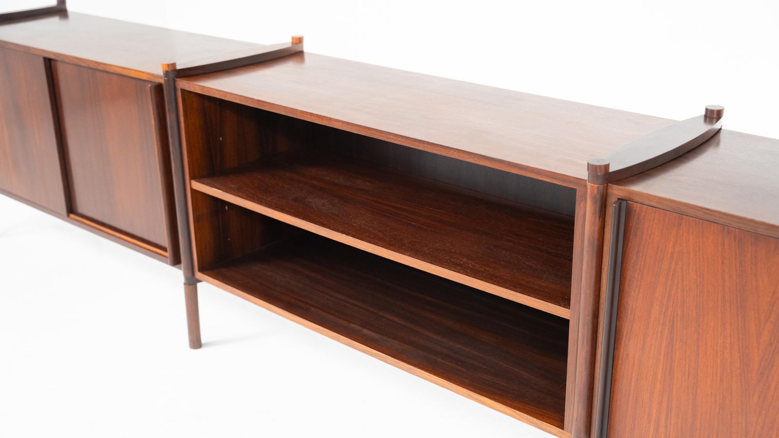 Mid Century Modern Wooden Sideboard By Fukuoh Hizori For Gavina, 1960s photo buy