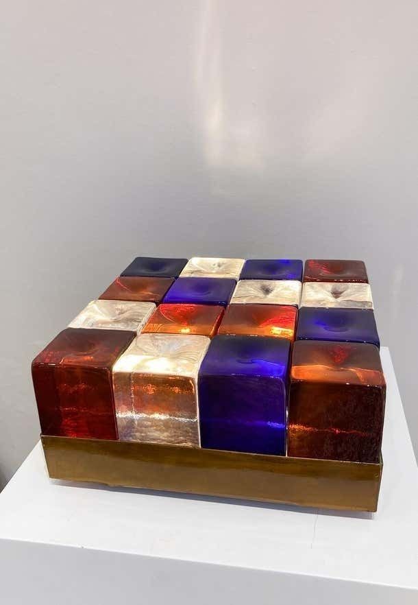 Contemporary Modular Murano Glass Table Lamp photo 3790.0