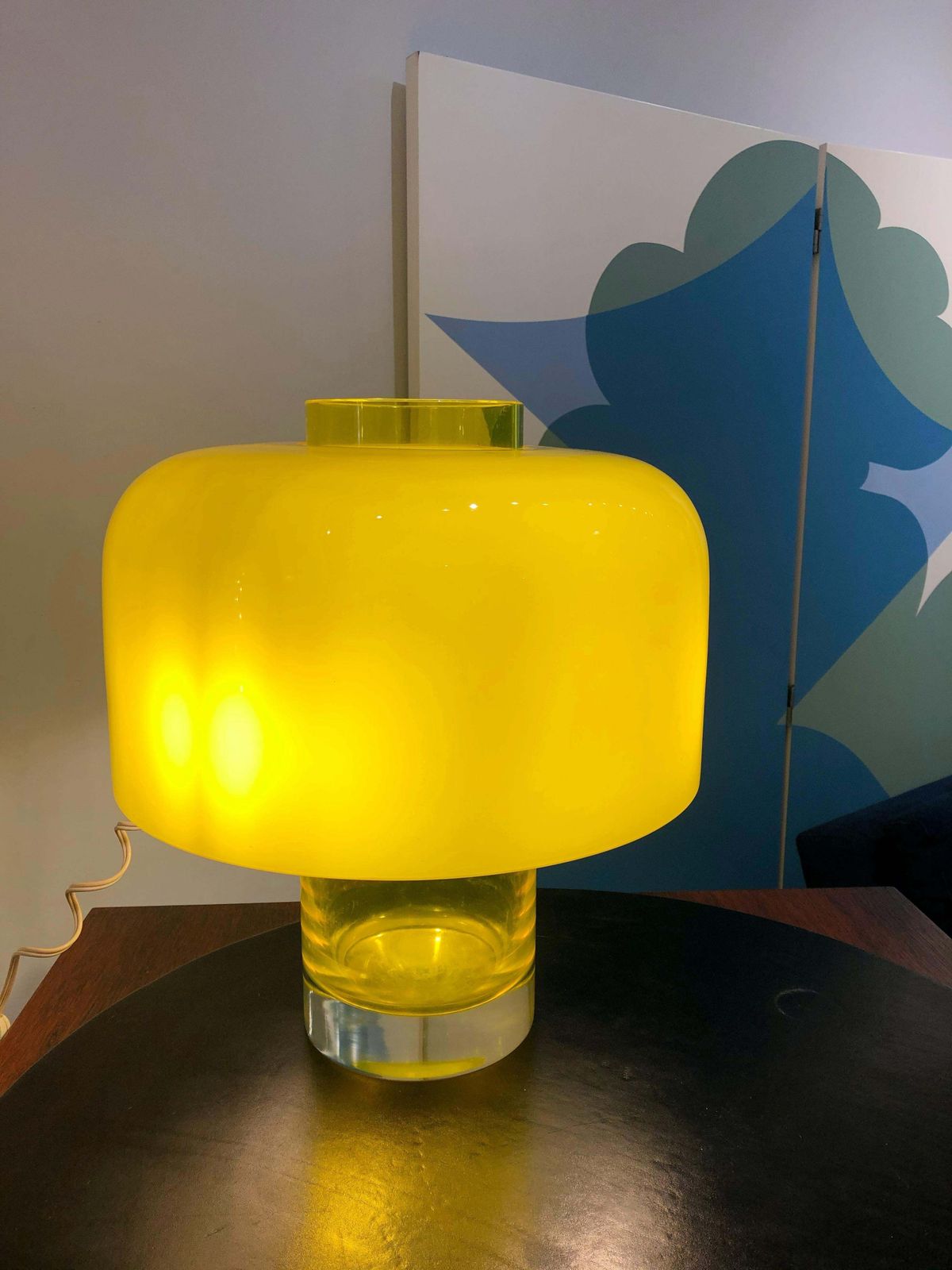 Table Lamp And Vase Lt226 By Carlo Nason For Mazzega, Italy, 1965 1969 photo furniture