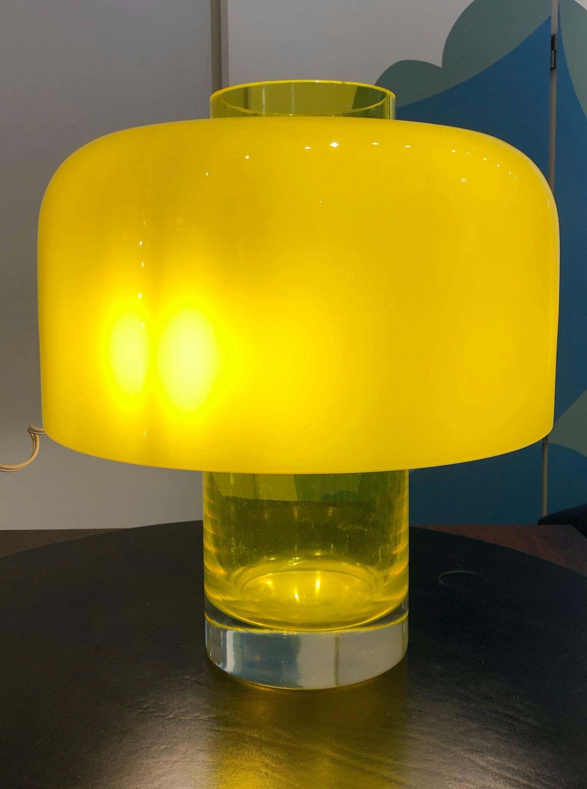Table Lamp And Vase Lt226 By Carlo Nason For Mazzega, Italy, 1965 1969 photo for sale