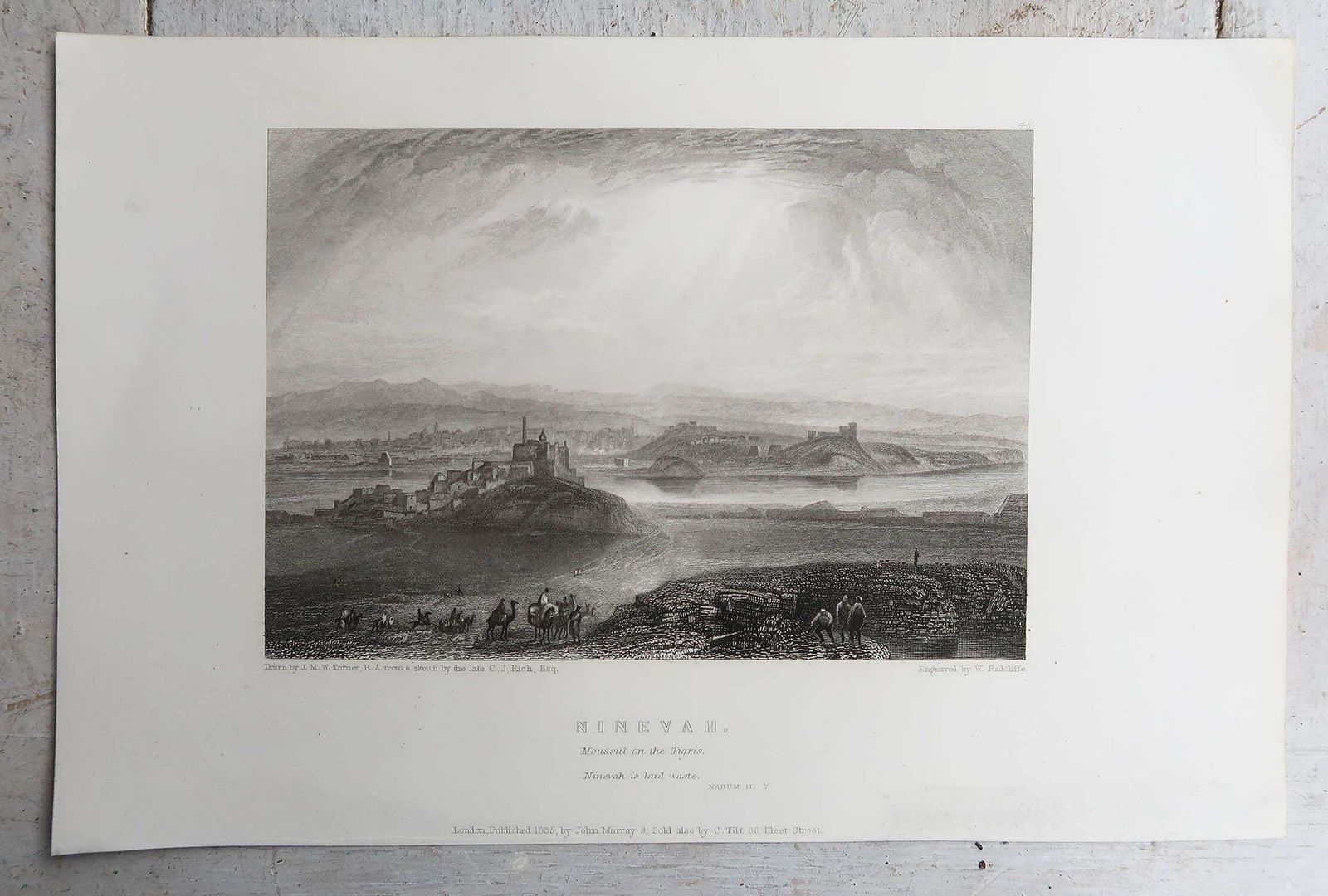 Set Of 24 Original Antique Prints Of The Levant / Holy Land /Middle East. C 1835 photo for sale