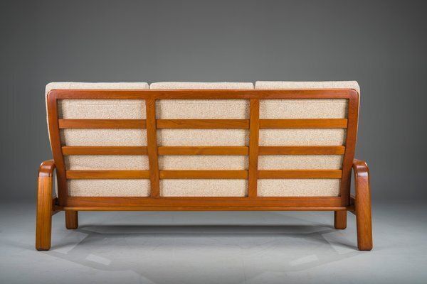 Mid Century Modern Danish Three Seater Teak Sofa, 1960s photo vinterior