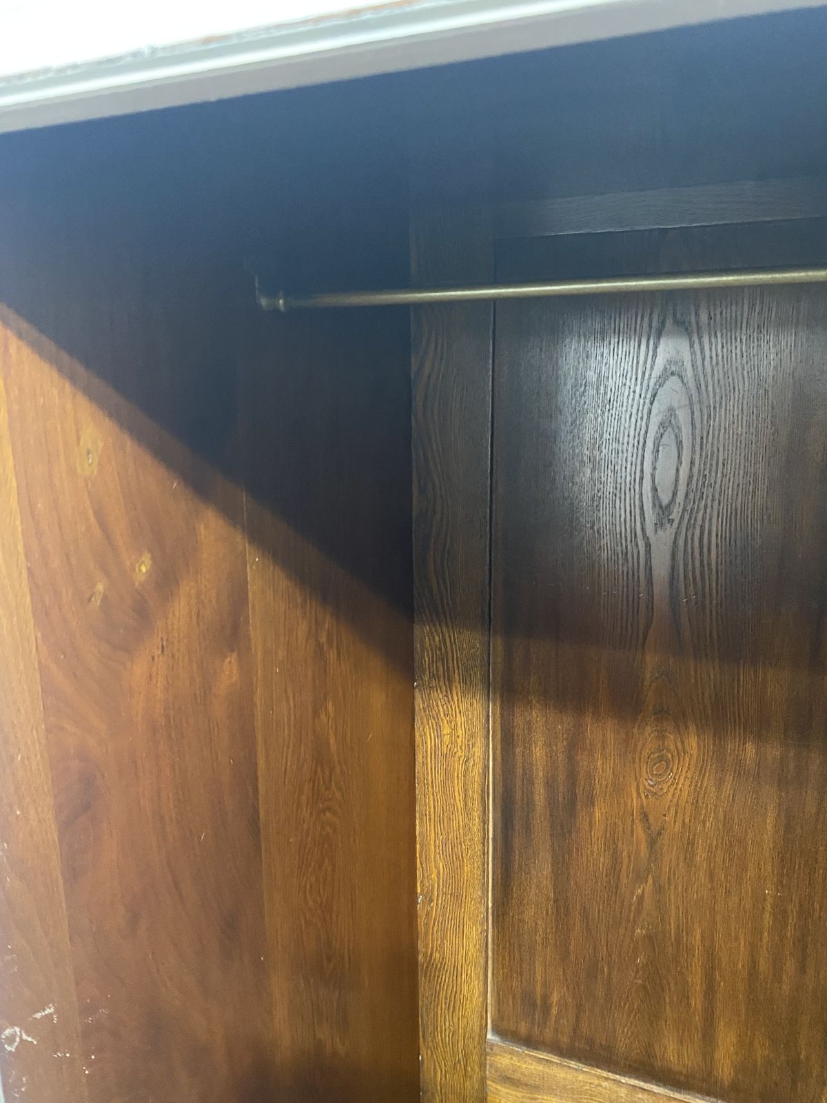 Single Distressed Painted Wardrobe photo for sale