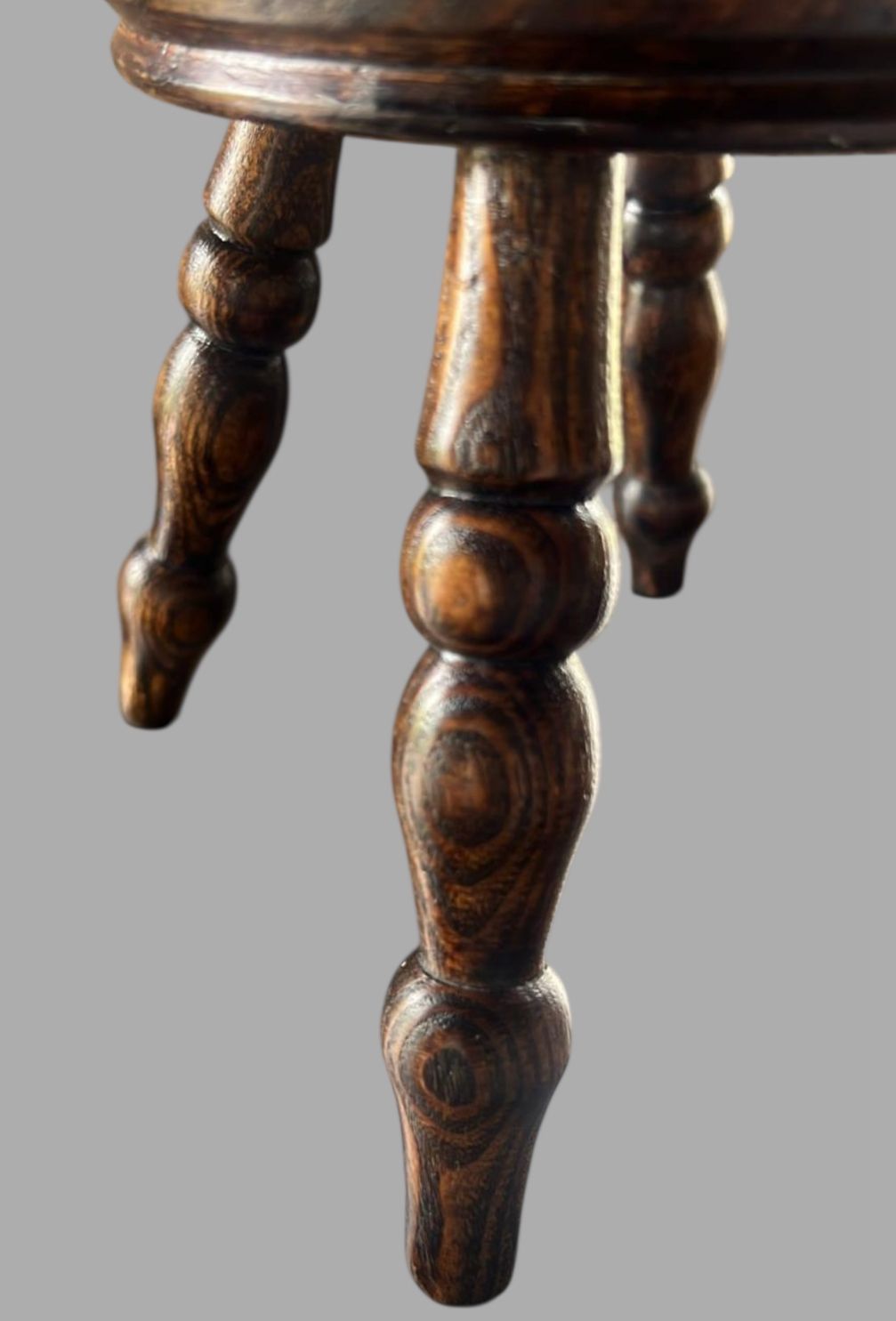 A 19th Century Four Legged Oak Stool photo Furniture