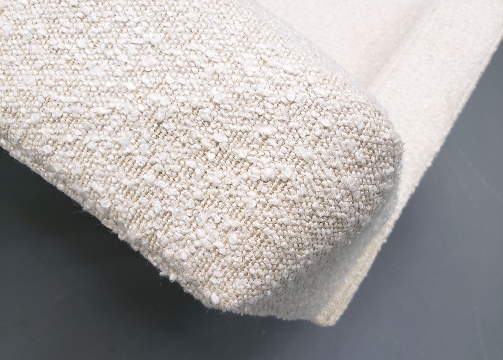 2100.0 Mid Century Danish Sofa In Premium Ivory Boucle photo