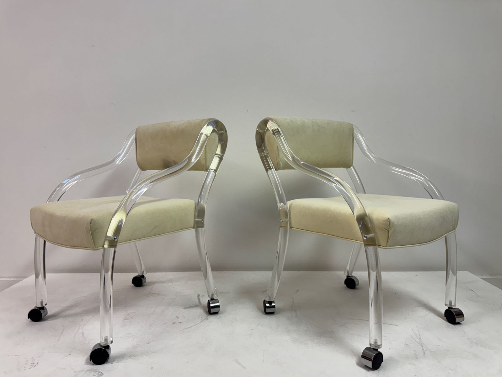 Pair Of Lucite Armchairs, American, Circa 1970s–1980s photo Furniture