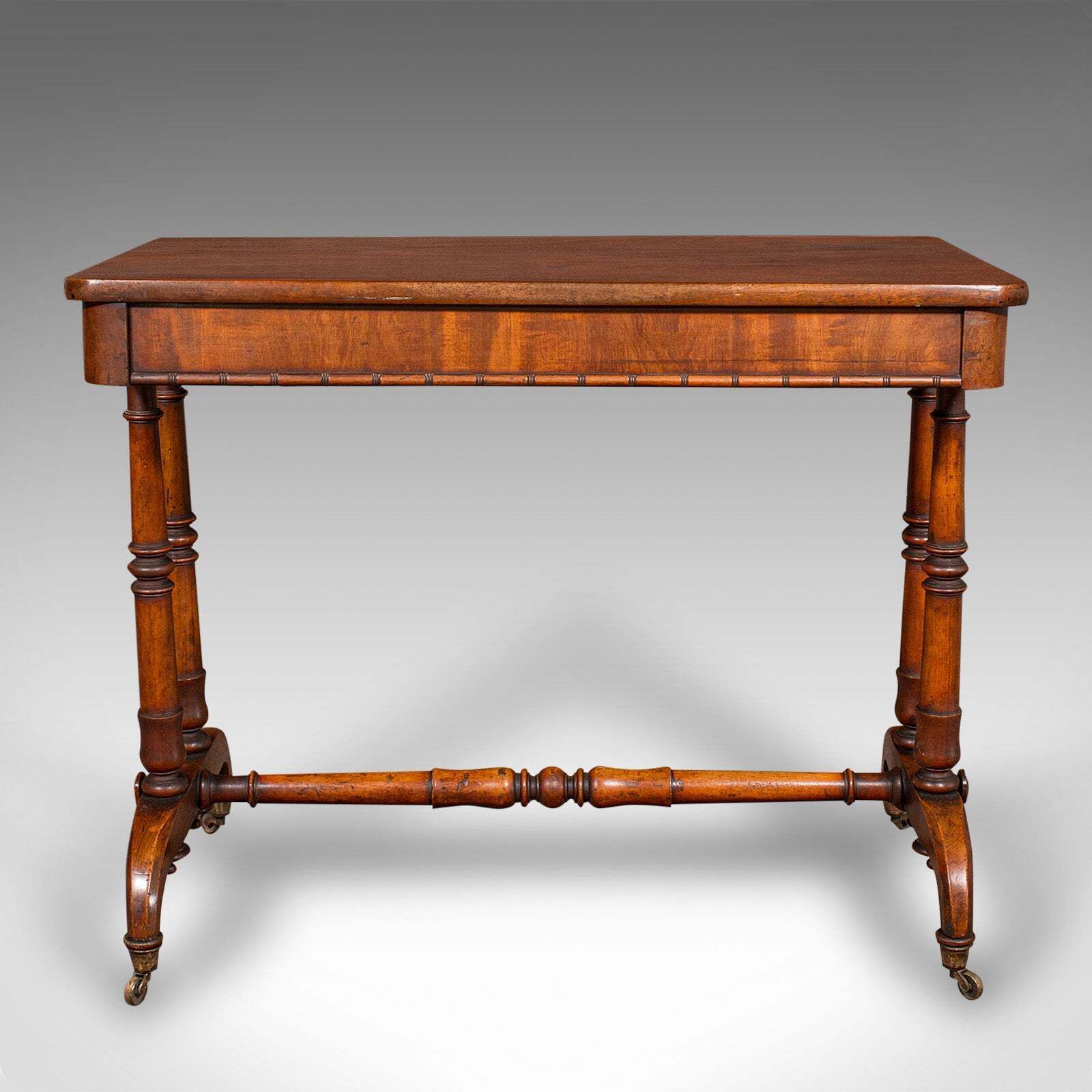 Antique Hallway Side Table, English, Portico, Writing Desk, Regency, Circa 1820 photo 4336.0
