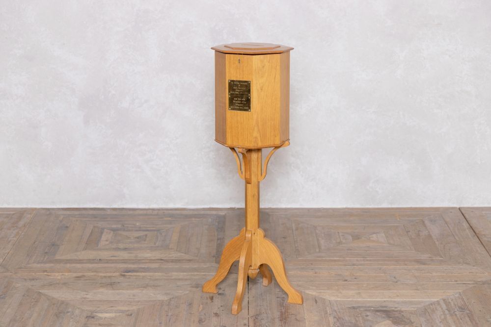 1930's Gothic Style Donation Wedding Post Box