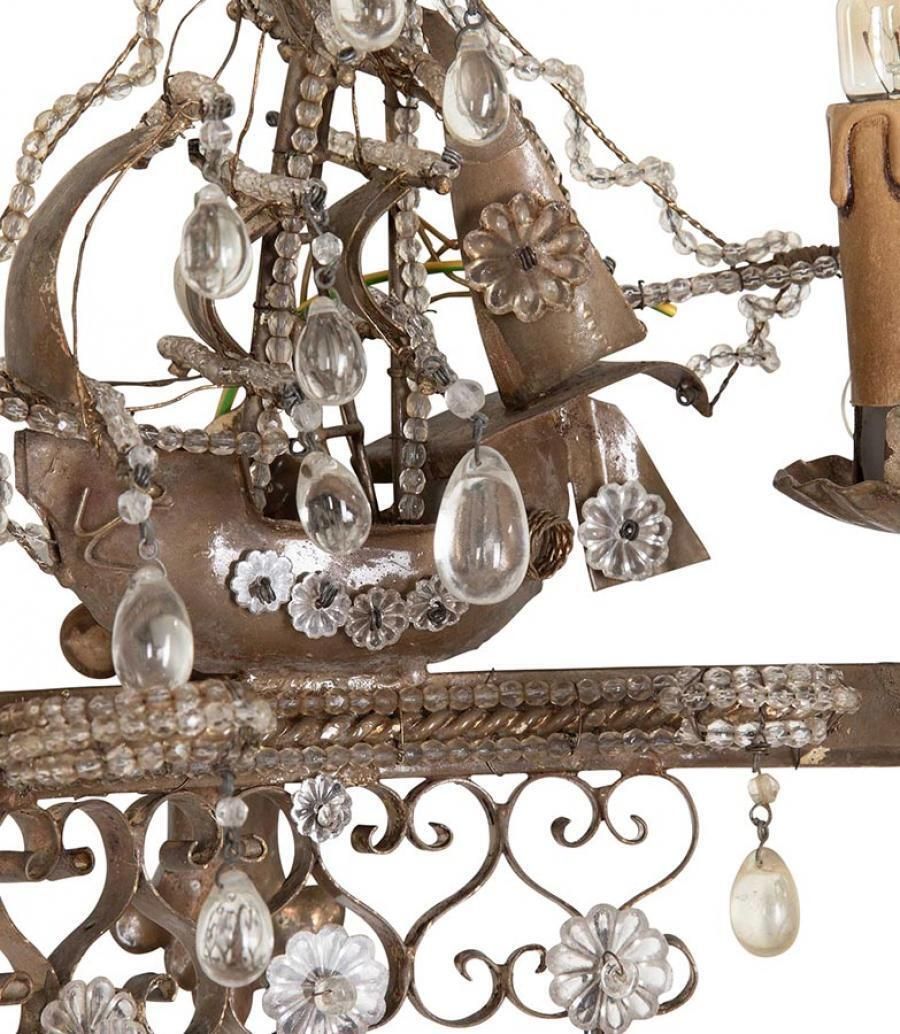 Pair Of Late 19th Century French Decorative Galleon Wall Lights photo 2800.0