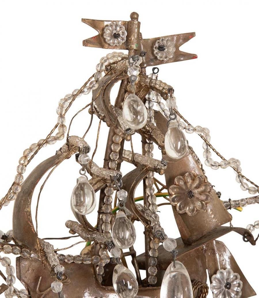 Pair Of Late 19th Century French Decorative Galleon Wall Lights photo buy