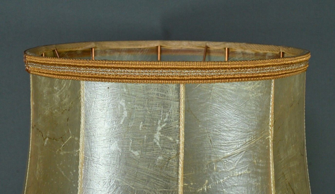 Important Onyx And Bronze Lamp, Louis XVI Style – 20th Century photo vinterior