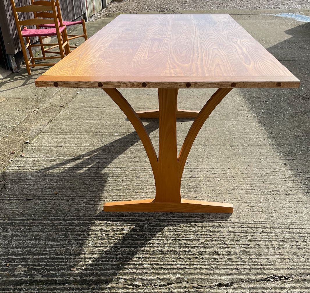 Shaker Style Dining Table And Six Chairs photo Furniture