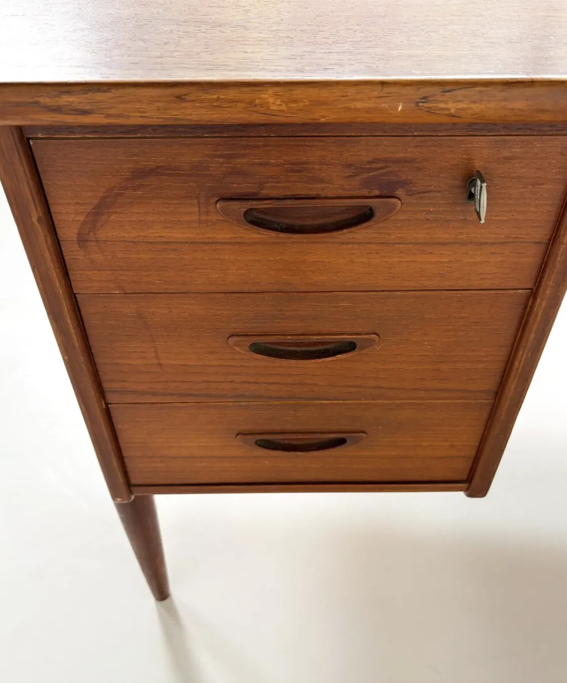 Boomerang Desk A10 By Göran Strand For Lelangs Möbelfabrik, 1960s photo buy