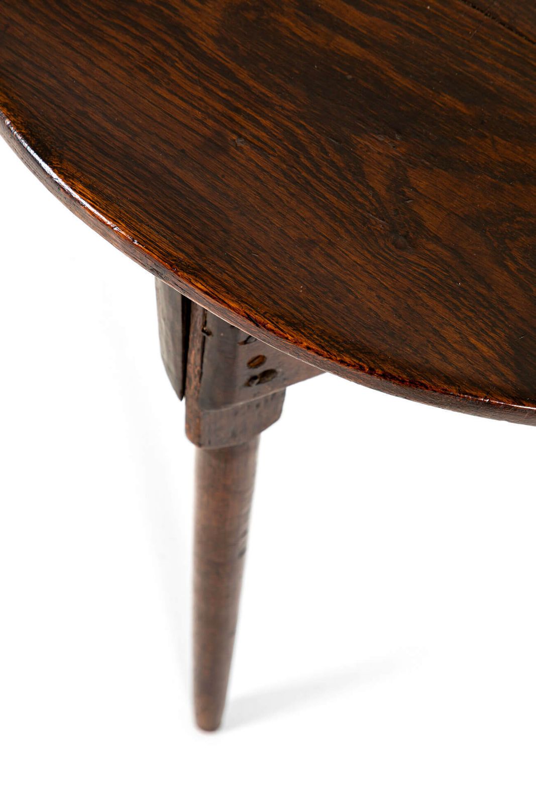 18th Century Oak Cricket Table photo vintage