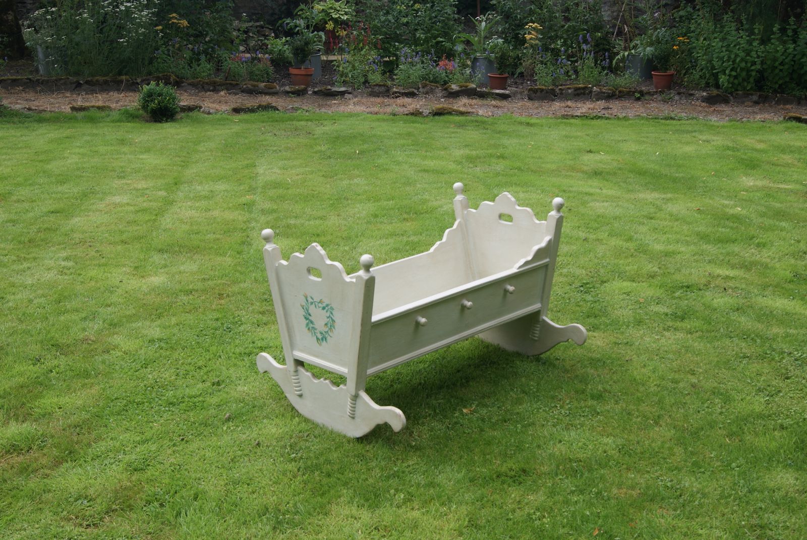 Antique 19th Century European Cradle photo buy