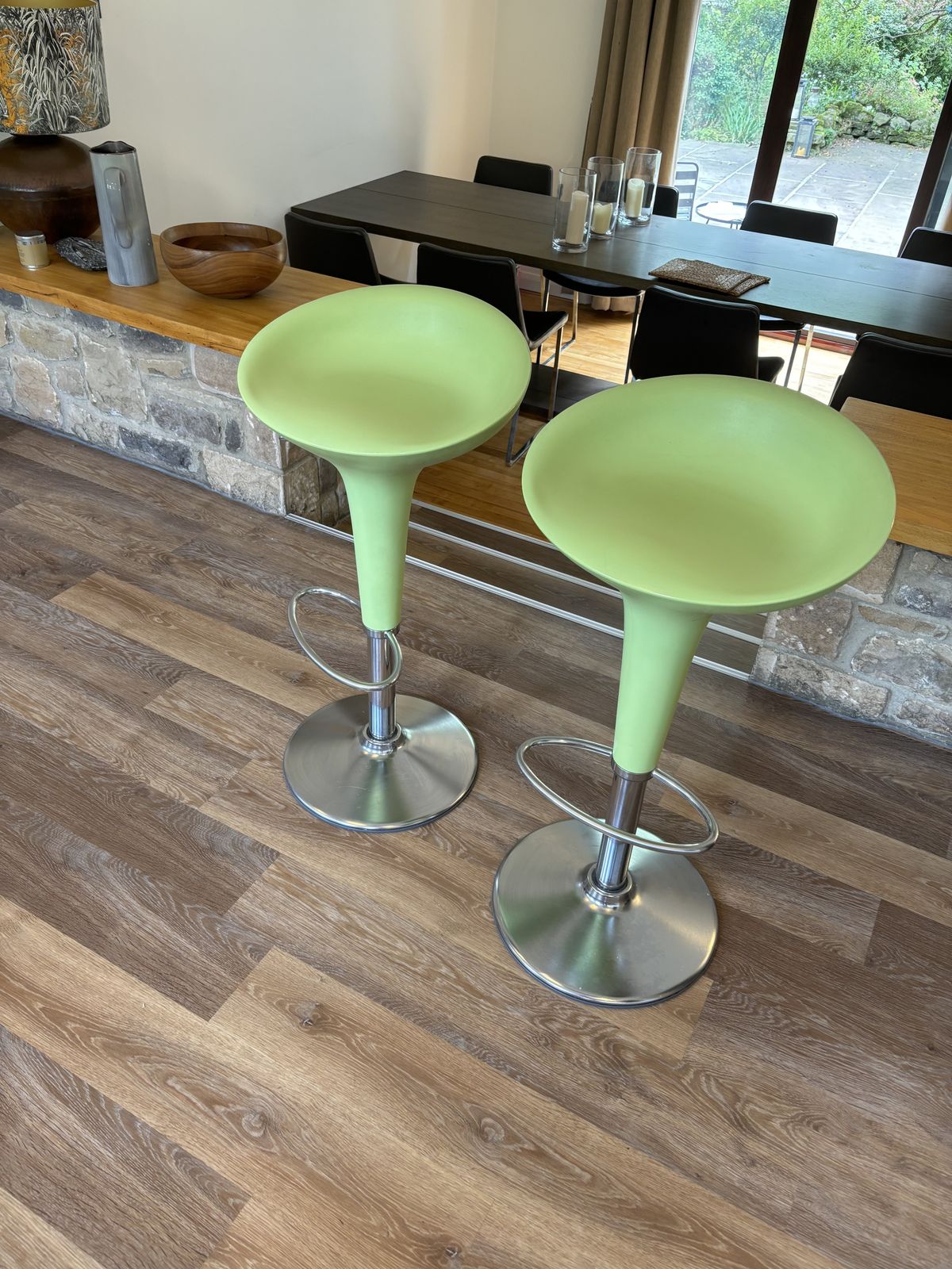 Magis Bomba Bar Stool Pair, Late 20th Century photo for sale