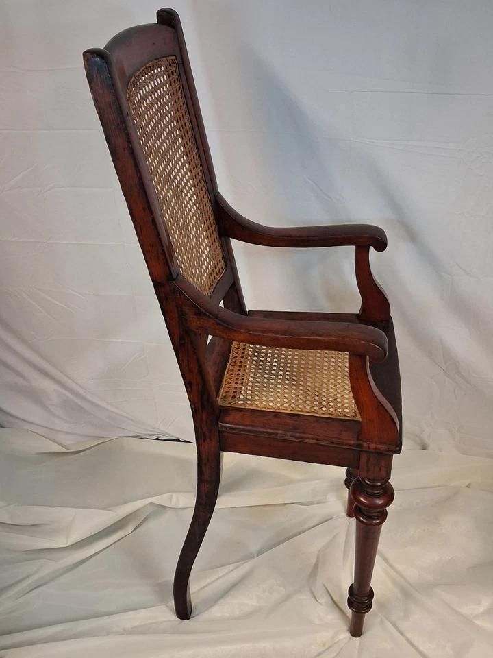 Edwardian Mahogany Childs Chair So Child Can Sit Correct Height At Table photo furniture