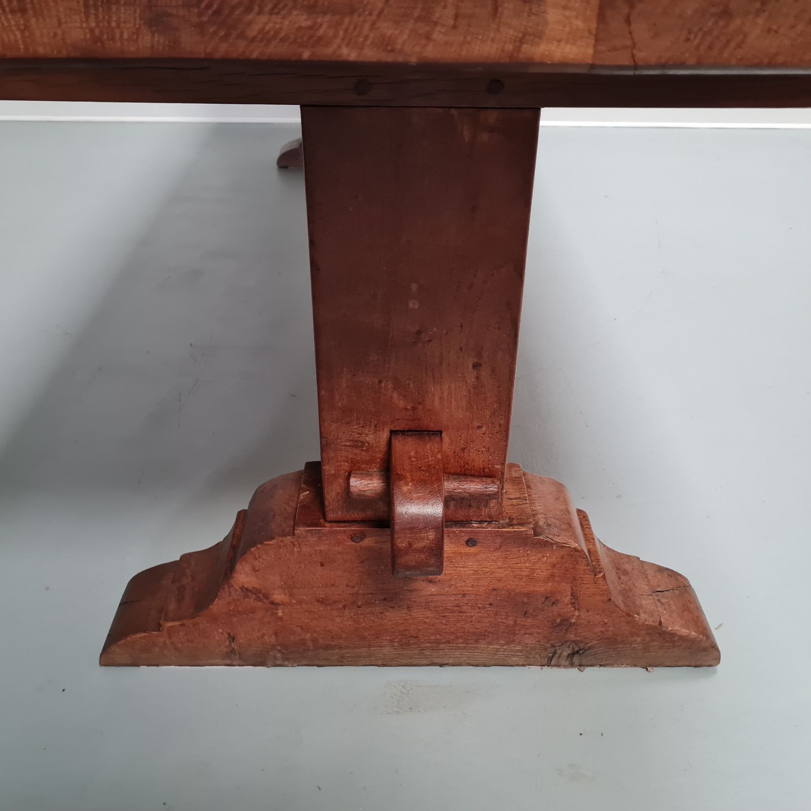 Huge Oak Monastery Dining Table C1880 Free Delivery Eng/Wales photo furniture