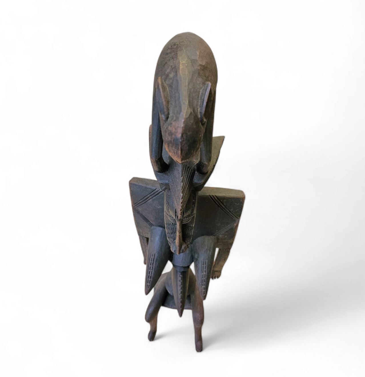 photo buy Wooden / Dogon / African Figure Sculpture / 1960s