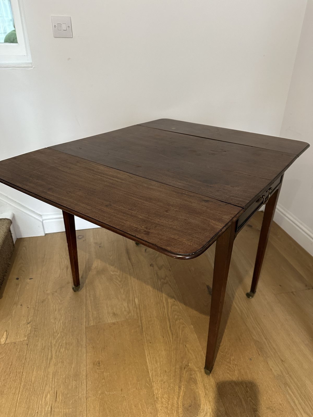 Edwardian Drop Leaf Occassional/Dining Table photo buy
