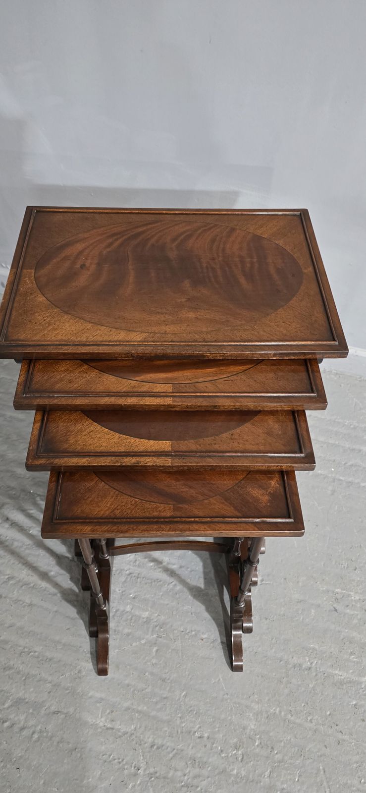 Mahogany Quartetto Nest Of Tables photo Furniture