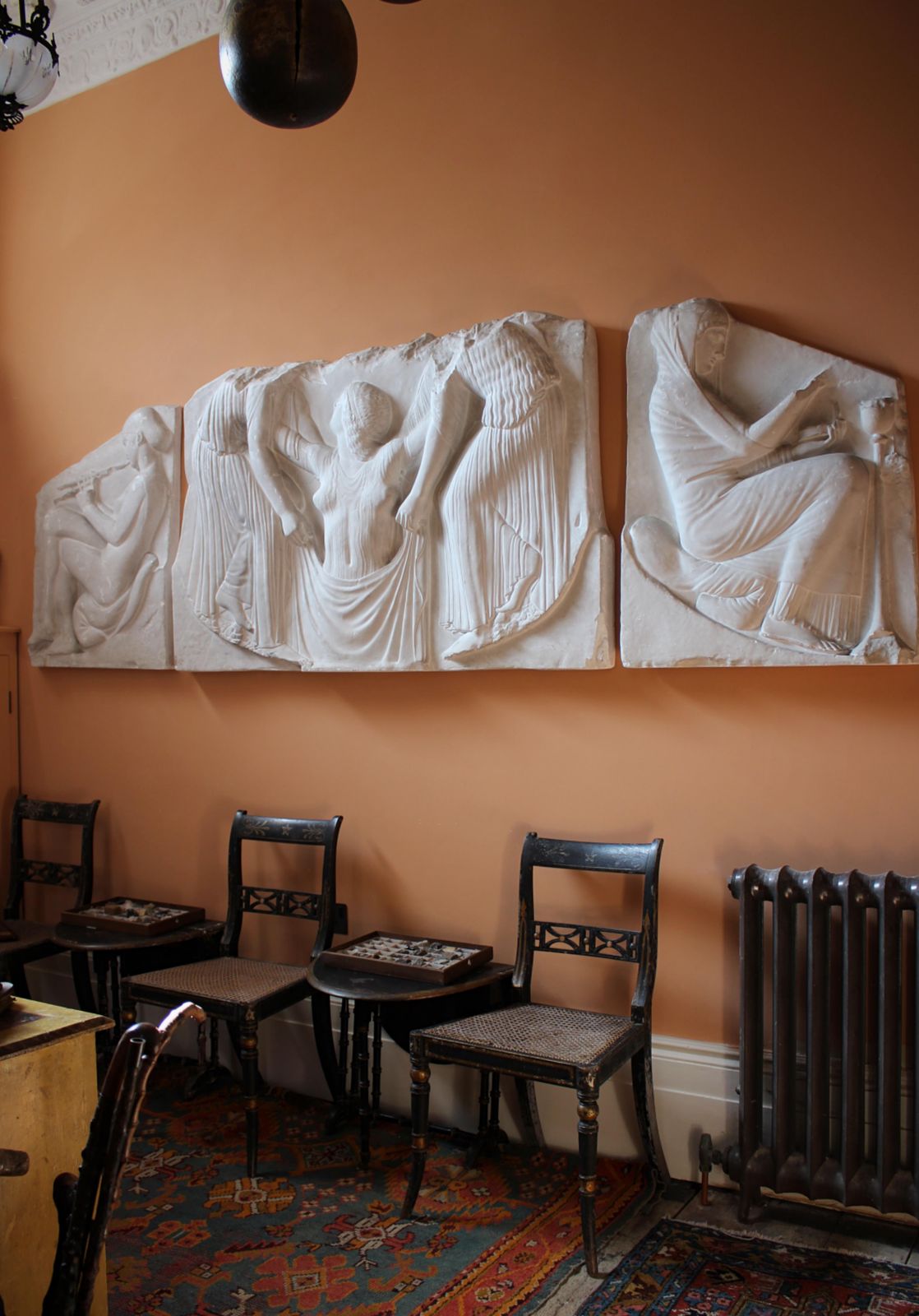 Early 20th C To Scale Plaster Cast Of The Ludovisi Throne Grand Tour E.P Warren photo for sale