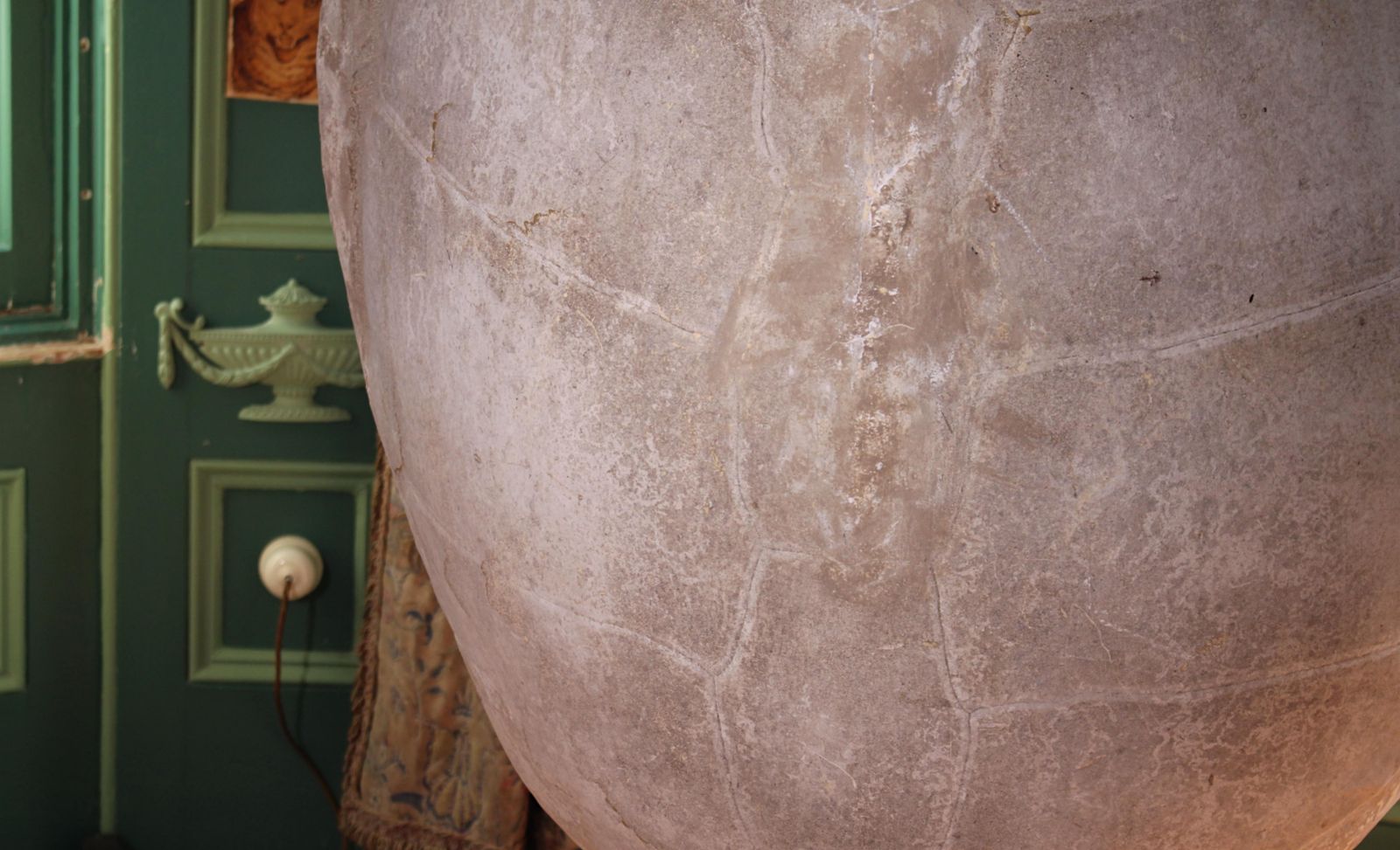 Huge Faux Carapace Giant South American Amazonian River Turtle Shell photo for sale