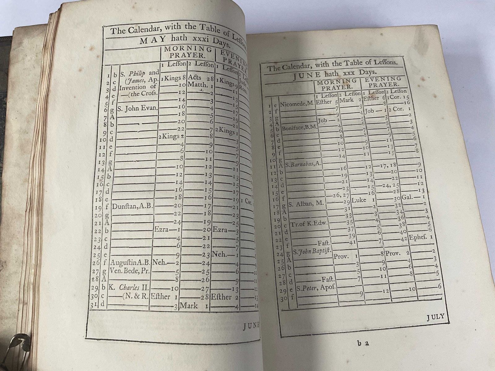 Antiquarian Book, The Book Of Common Prayer 1791. photo buy
