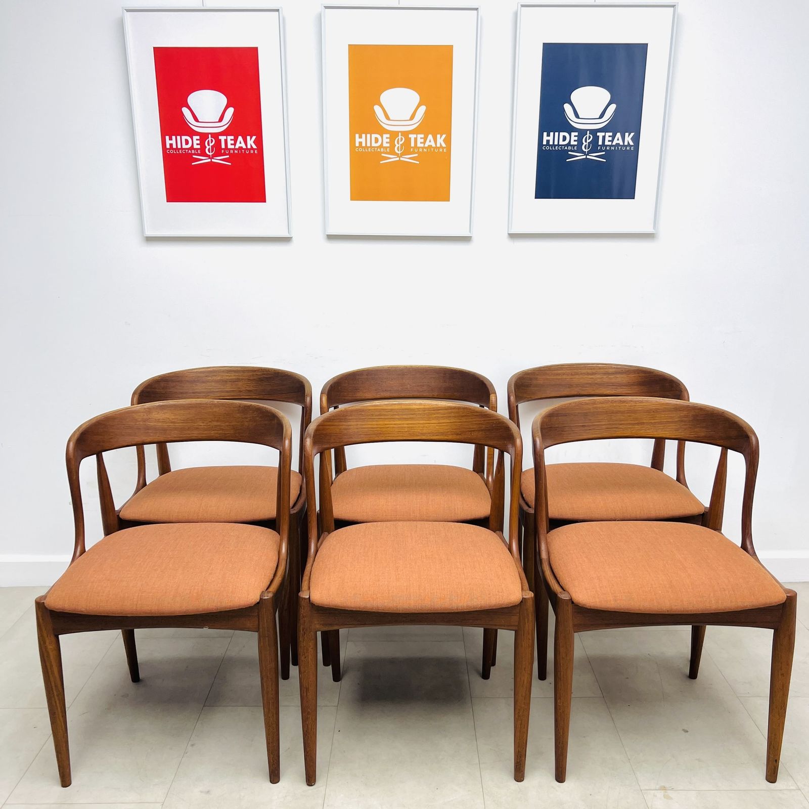 Danish Dining Chairs By Johannes Andersen photo buy