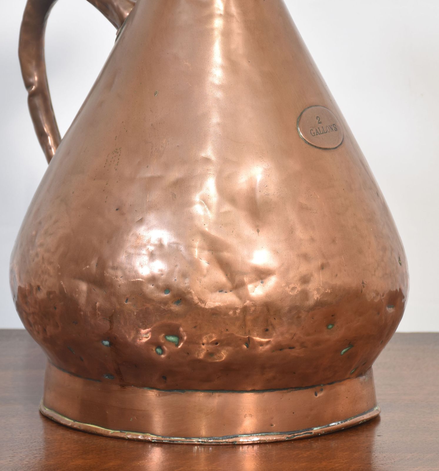 19th Century Copper Haystack Two Gallon Measure photo buy