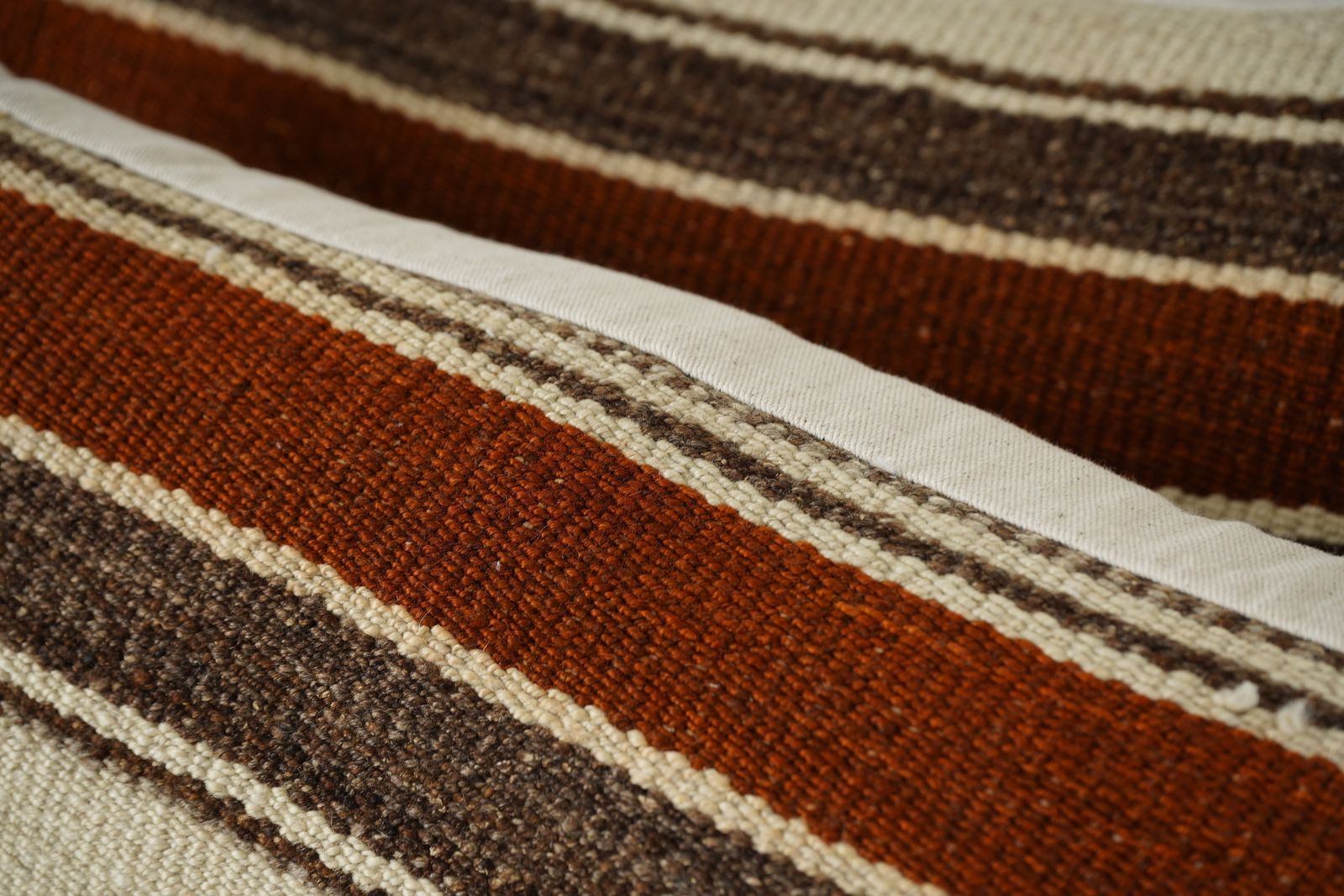 Turkish Kilim Pillow   Set Of 2 Ethnic Striped Bedding Kilim Covers, Geometric Anatolian Cotton Decor, Boho Home Accent Gift photo for sale