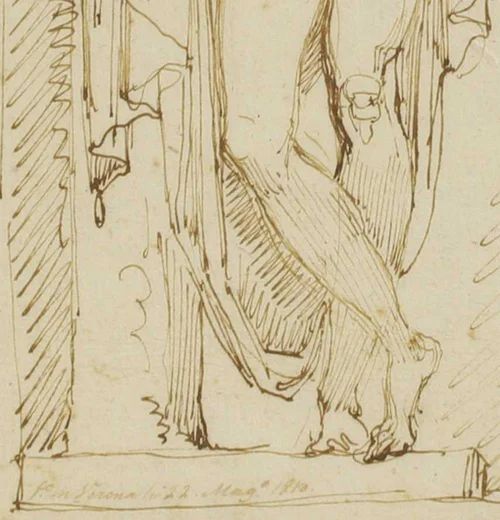 English School (Early 19th Century)   Study Of Apollo. photo 2106.0