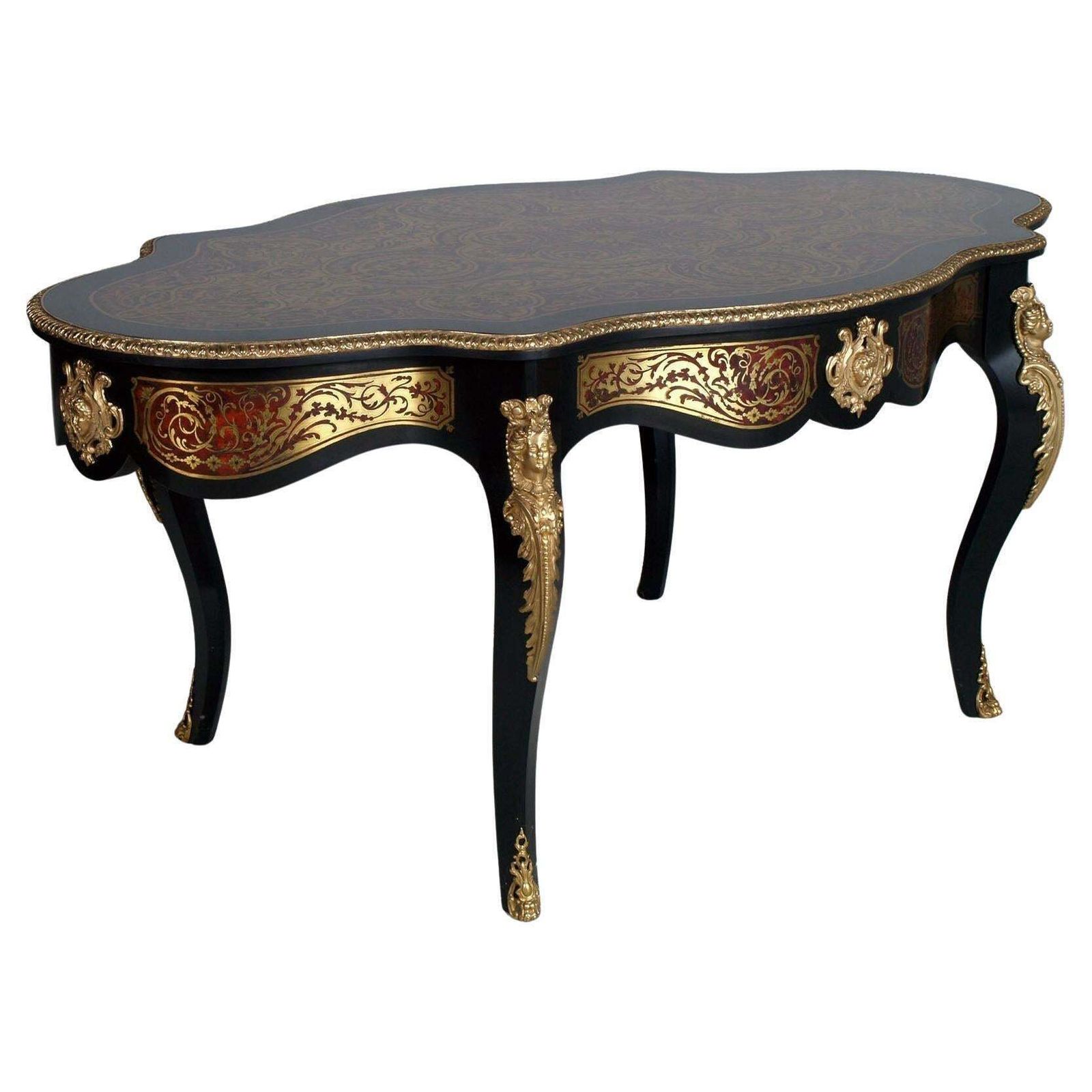 Scittoio Table, Baroque, Boulle, France, 19th Century, Venetian Country Villa photo 21330.0