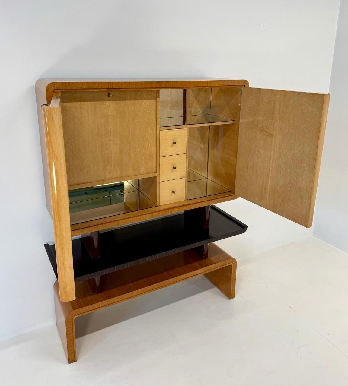 photo vinterior Rare Cassi Ramelli Bar Cabinet, Published In Archivio Anzani, 1936