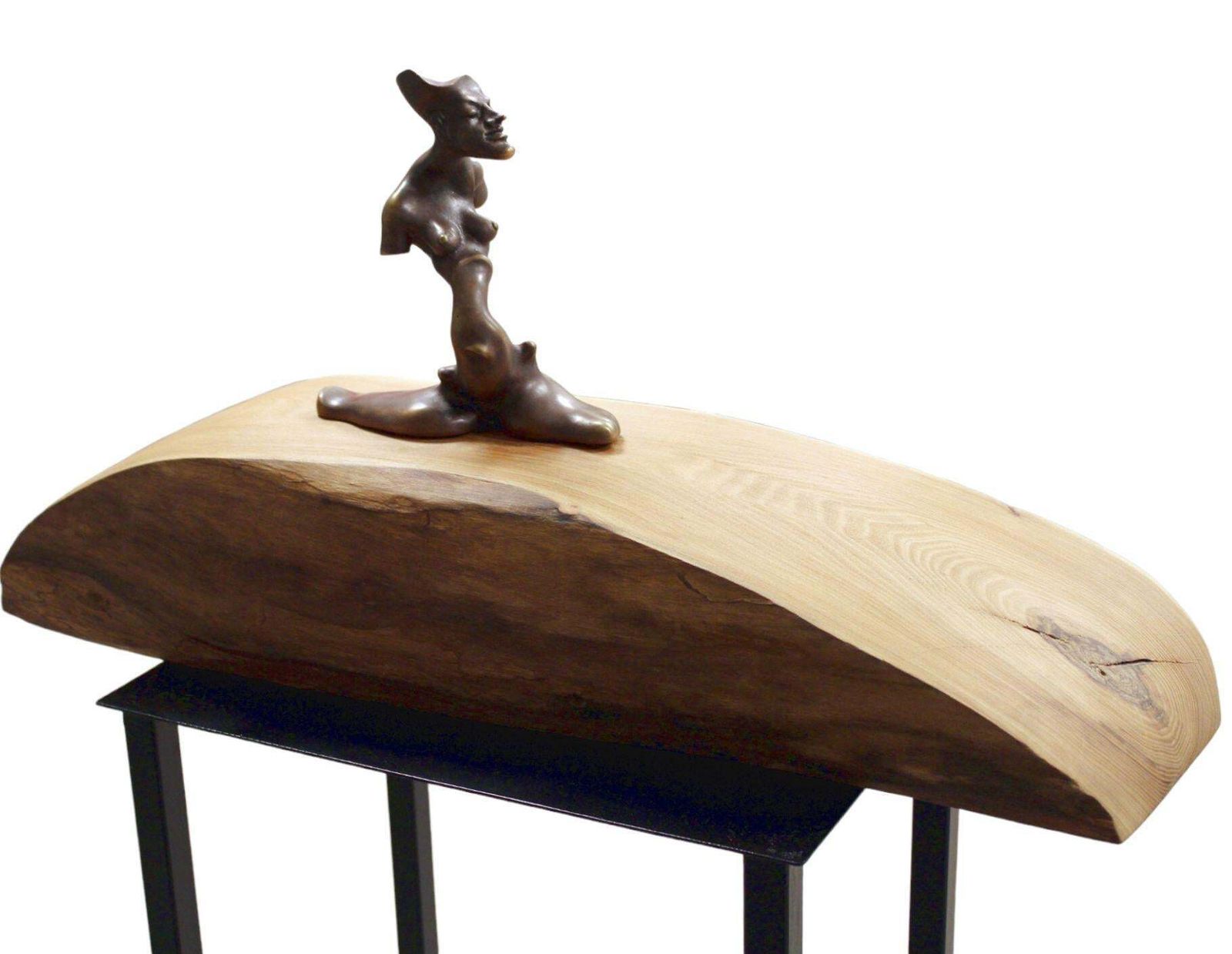 Ivars Mikelsonsivars Miķelsons (1962) , Bronze H 31 Cm; W71 Cm; D 20 Cm2021 photo 3176.0