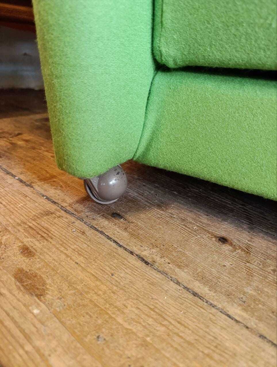 Furniture Iconic Parker Knoll N30 Three Piece Suite   Apple Green Wool   1960s British Design photo