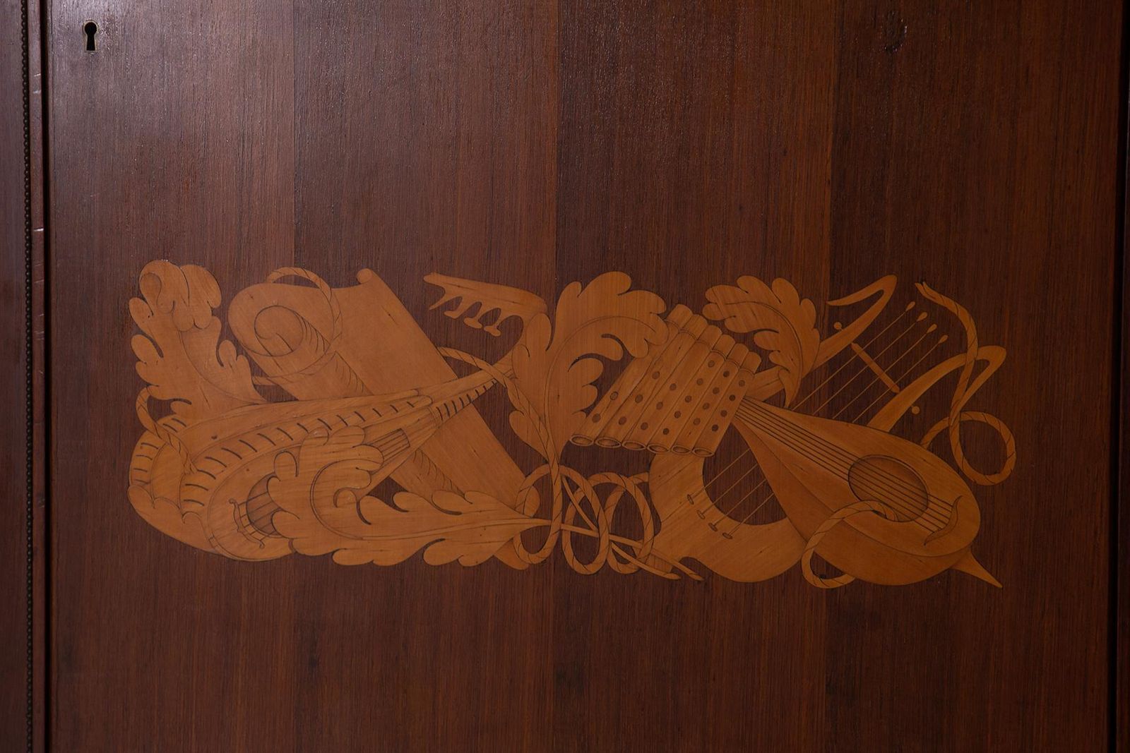 Paolo Buffa Rare High Buffet For Arrighi Designs Gariboldi, Signed photo Furniture