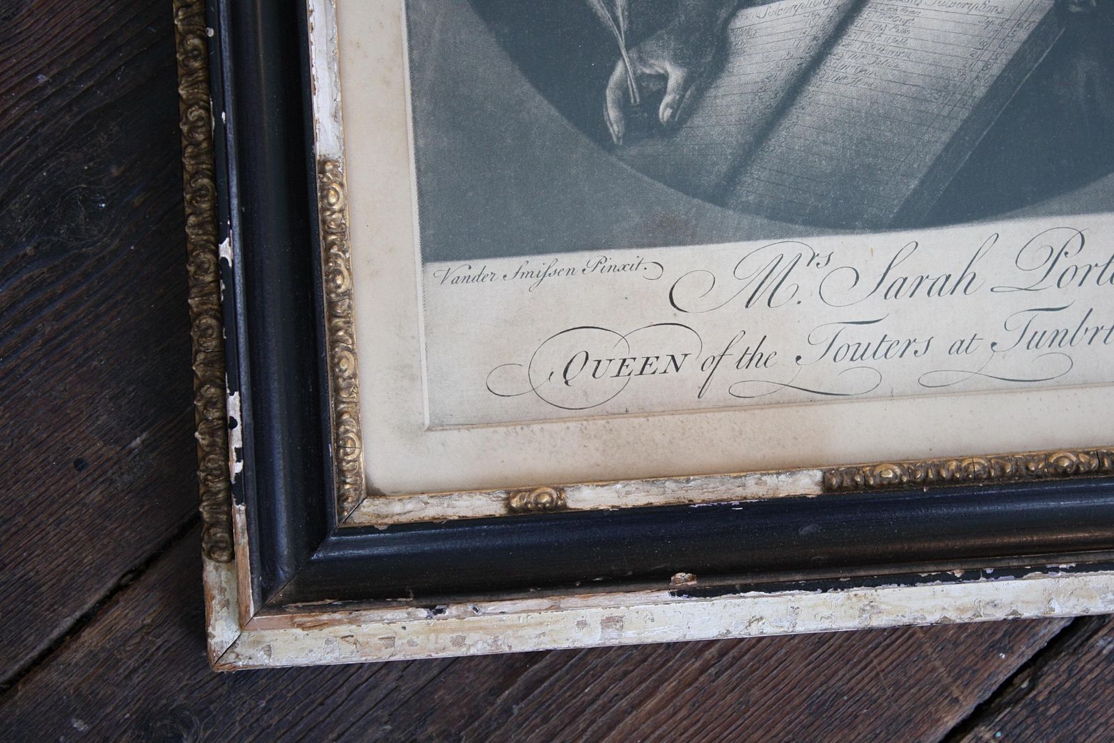 photo for sale Sarah Porter, "Queen Of The Touters At Tunbridge Wells" Engraving, Circa 1770