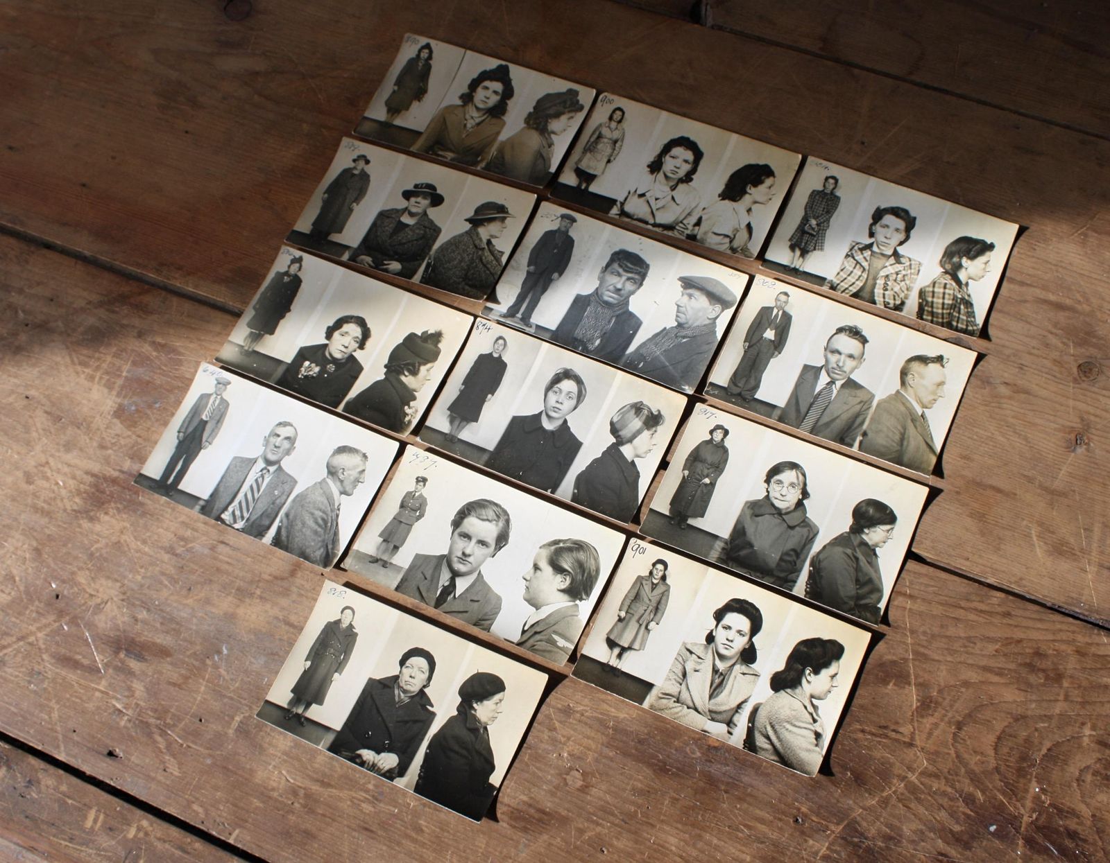 Early 20th Century Police Booking Photographs Portraits Mug Shots Criminals photo buy