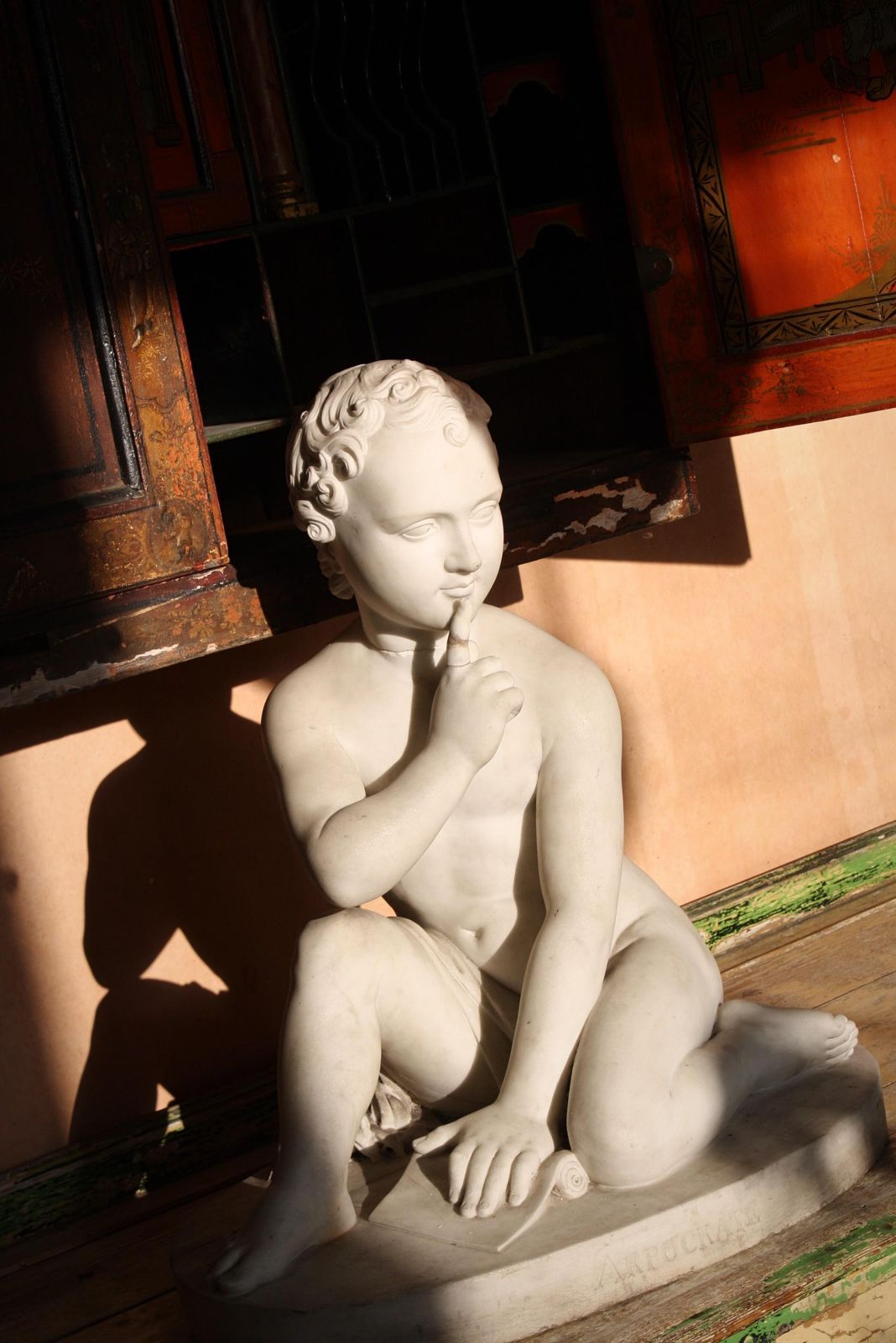 Early 19th Century Sculptor Francesco Pozzi "Arpocrate" photo buy