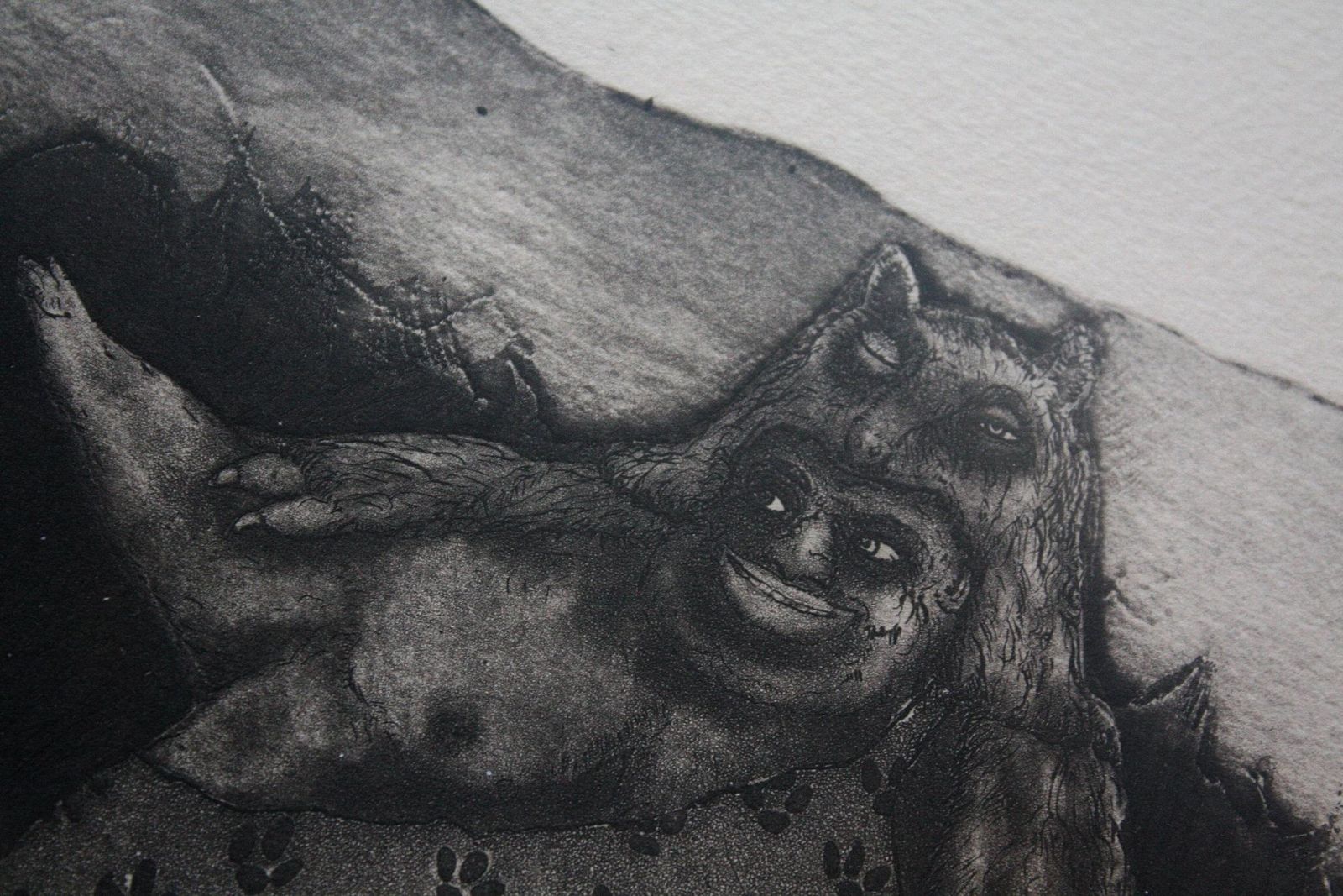 Satirical Lithograph By Peter Jacques "Lobengula" London Artist Royal Academy photo vinterior