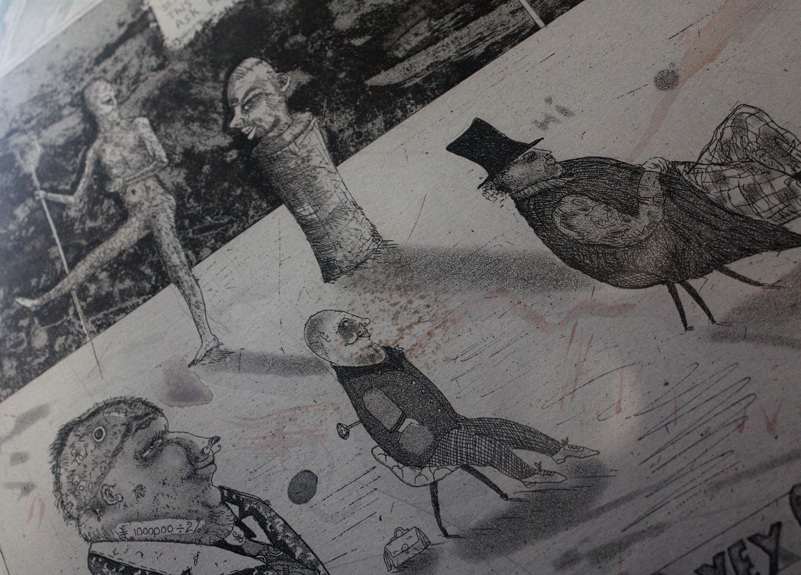Satirical Lithograph By Peter Jacques "The Devil" London Artist Royal Academy photo 708.0